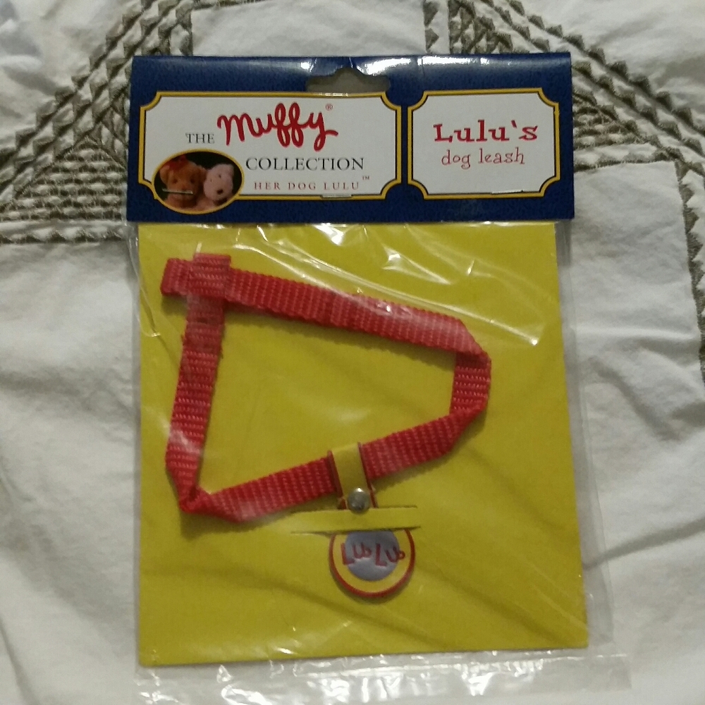 $5 CLEARANCE * Lulu's Dog Leash -My Muffy Collection 1993 NWT